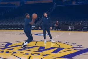 ?華子在湖人主場扔超遠(yuǎn)：“我的兒”昨天就在這殺死比賽