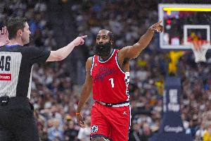 近10個月首次！哈登上一次單場1助攻 在2024年12月31日慘敗馬刺時