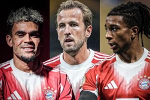 最強之矛！拜仁2.2億打造“英超三叉戟”，3人14場轟37球至今全勝