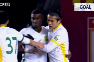 這次有效了！法比奧冷靜分球張玉寧替補破門，國安3-0亞泰