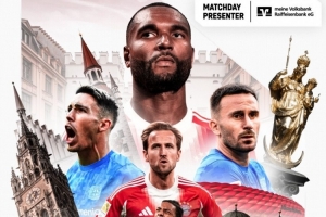 拜仁發(fā)布對(duì)陣藥廠海報(bào)：我們的城市、我們的球迷、我們的球場(chǎng)