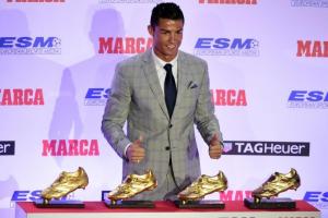 十年前C羅聯(lián)賽35場(chǎng)48球斬歐洲金靴，皇馬隊(duì)史一共3位歐洲金靴得主