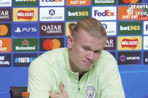 哈蘭德：別拿我和梅羅比較、沒人比得上 謝爾基有天賦像德布勞內(nèi)