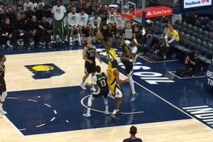 痛擊老隊(duì)友！特納帽翻昆頓-杰克遜 后者回更衣室&本場(chǎng)回歸成疑