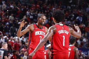 五連勝！KD僅得11分享受包夾 火箭3核驅(qū)動(dòng)體系成型無(wú)需再要莫蘭特