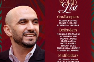 摩洛哥新一期名單：布努、阿姆拉巴特、迪亞斯在列，阿什拉夫傷缺
