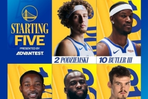 庫里缺陣！勇士vs步行者首發(fā)：波杰姆/巴特勒/庫明加/追夢/波斯特