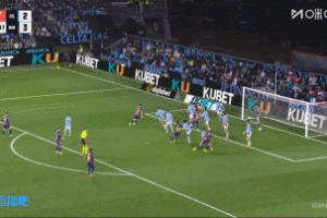 帽子戲法！拉什福德角球助攻，萊萬甩頭破門！巴薩4-2塞爾塔！