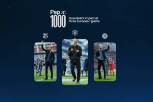 瓜迪奧拉千場(chǎng)史詩：從圣佩多爾泥瓦匠之子到“足球語言”重塑者