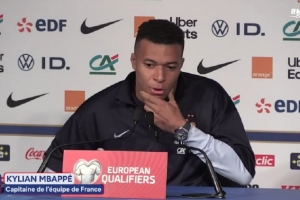 姆巴佩：剛開始當(dāng)隊(duì)長(zhǎng)時(shí)我經(jīng)驗(yàn)尚淺，現(xiàn)在我將努力帶隊(duì)沖擊世界杯