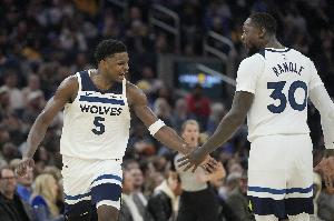 森林狼VS國王首發(fā)：愛德華茲&蘭德爾攜手迎敵 威少調(diào)上首發(fā)