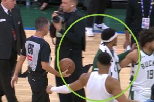 我也淋過雨！字母哥圍圈祈禱瞥見出事了 挺身而出結(jié)束爭論