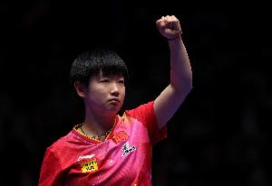 孫穎莎：王曼昱一直都是我特別尊敬的對手 也是最好的隊(duì)友