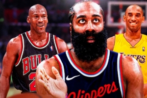 哈登常規(guī)賽生涯得分突破28000 NBA歷史第三位后衛(wèi)&僅次于科比喬丹