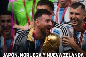 梅西大戰(zhàn)哈蘭德AI預(yù)測阿根廷世界杯分組：日本、挪威、新西蘭