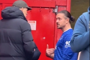 回來吧郵報(bào)：埃弗頓戰(zhàn)勝曼聯(lián)后，圖赫爾和格拉利什深入交流