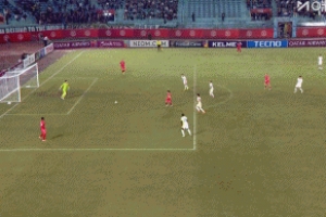 河內(nèi)門(mén)將2回合送3個(gè)，本場(chǎng)卡里烏斯附體，國(guó)安仍被淘汰出局