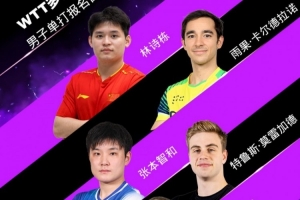 WTT多哈冠軍賽公布首批參賽名單：林詩棟、孫穎莎、王曼昱在列