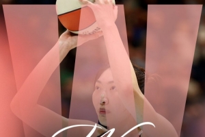 韓旭WNBL首秀砍下22分4板2助 登上球隊(duì)贏球海報(bào)封面！