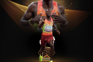世錦賽奪冠！官方：肯尼亞選手萬永伊當選年度最佳男子徑賽運動員