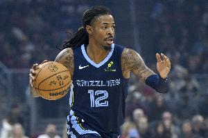 連續(xù)第7場休戰(zhàn)！莫蘭特出戰(zhàn)時灰熊182勝137負 缺陣時81勝94負