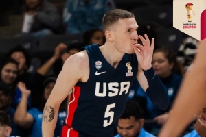 美國(guó)男籃123-93尼加拉瓜！123分破世美預(yù)得分記錄 世預(yù)賽第3高分