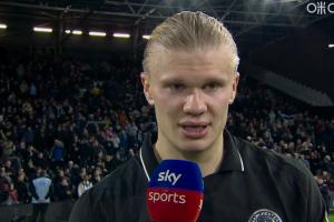 哈蘭德：進球？為曼城效力就該有好表現(xiàn) 觀眾們會很享受這場比賽