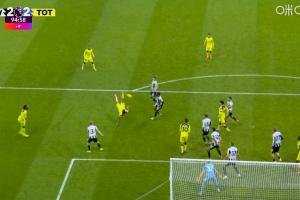 補(bǔ)時(shí)倒勾絕平！羅梅羅第94分鐘破門(mén)，熱刺扳平比分