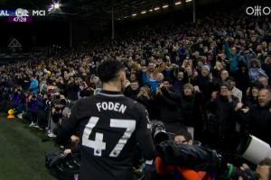 精彩配合！哈蘭德靈性助攻本場(chǎng)1射2傳，福登破門(mén)完成雙響