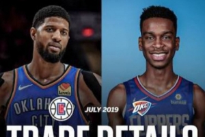 湖媒曬喬治交易：雷霆現(xiàn)在21勝1負(fù) 快船毀了聯(lián)盟