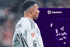 姆巴佩各項賽事打進25球是本賽季五大聯(lián)賽首人，僅耗時20場