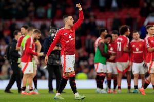 四名葡萄牙球員為曼聯(lián)攻入英超主場進球：C羅、納尼、B費、達洛特