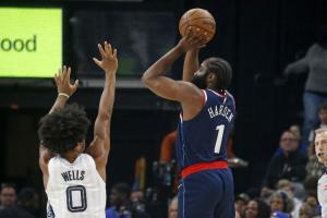 里程碑預(yù)警！哈登常規(guī)賽得分來到28269分 距離第10的安東尼差20分