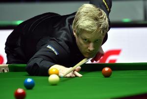 羅伯遜：5-1領(lǐng)先前我表現(xiàn)出色 龐俊旭連追三局給我施加了很大壓力