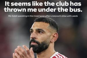 風暴前夕索博明示更衣室問題，薩拉赫稱與主帥關(guān)系破裂