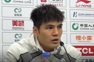 陳國(guó)豪談怒吼：前幾場(chǎng)不在自己節(jié)奏有點(diǎn)壓抑 教練讓我保持自信