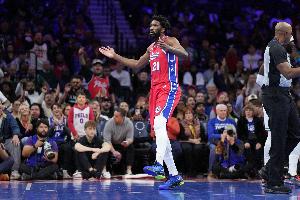 全場21中4！恩比德生涯199場20+出手 首次命中率不足20%