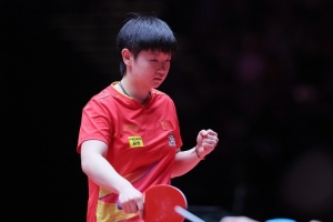 定海神針！孫穎莎混團(tuán)世界杯24勝0負(fù)，成唯一100%勝率選手