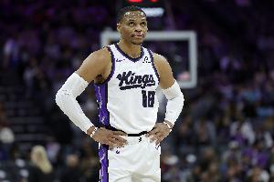 還要求啥！底薪威少攬24分13籃板14助攻 得分籃板助攻均全隊最高