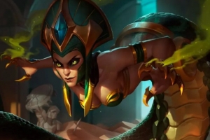 終于穿上了！測試服蛇女被動更新：隨等級提升百分比移速，可以買鞋！