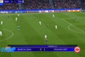 法蘭克福前場再度打出反擊，斯希里禁區(qū)弧頂處的遠射稍稍高出