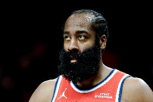 明日如何?哈登離隊(duì)后客戰(zhàn)火箭2勝4負(fù) 場(chǎng)均22.7+7+7.5&命中率40.2%