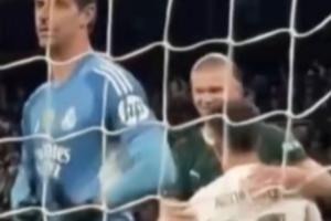 小鳥依人1米75居勒爾被派去盯防1米95哈蘭德，后者會(huì)心一笑