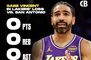 毫無(wú)存在感！文森特今日打14分鐘1中0 分板助斷帽均為0&犯規(guī)3次