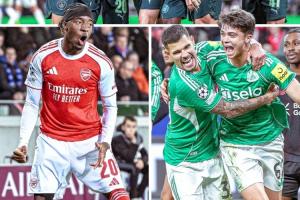 英超6隊(duì)歐冠排名：9-13名軍刺鵲車4隊(duì)扎堆，阿森納全勝第1曼城第4